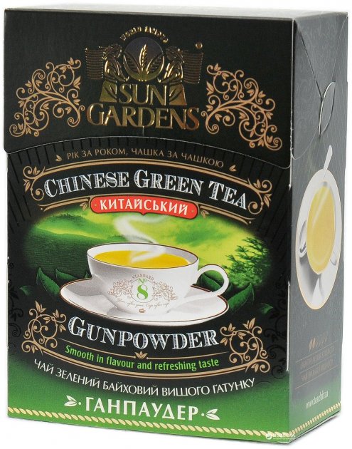 Чай Green Sun Gardens №8 GUNPOWDER 100 г