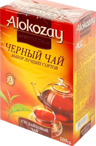 Чай черный СТС Alokozay 100г