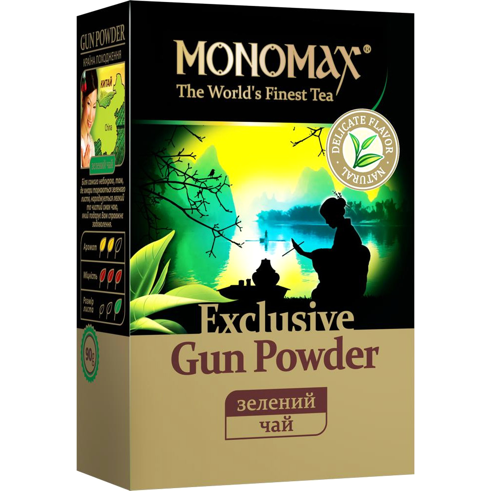 Чай зеленый Мономах Exclusive Gun Powder 90 г