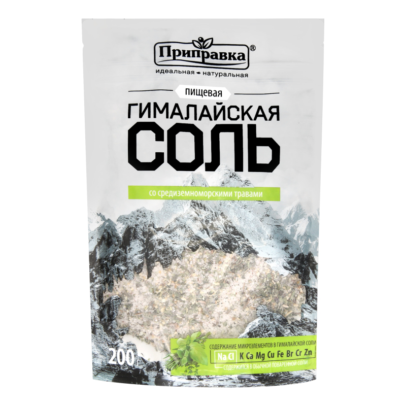 Гималайская соль с травами Д/П 200 г