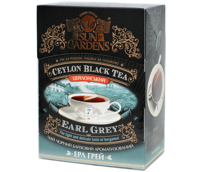 Чай Earl Grey №7 Sun Gardens 90 г