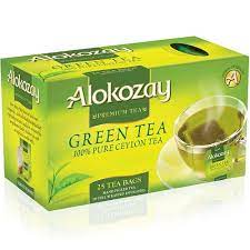 Чай Alokozay зеленый, 25 пакетов