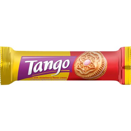 Печенье фасованное Танго клубника 75 г