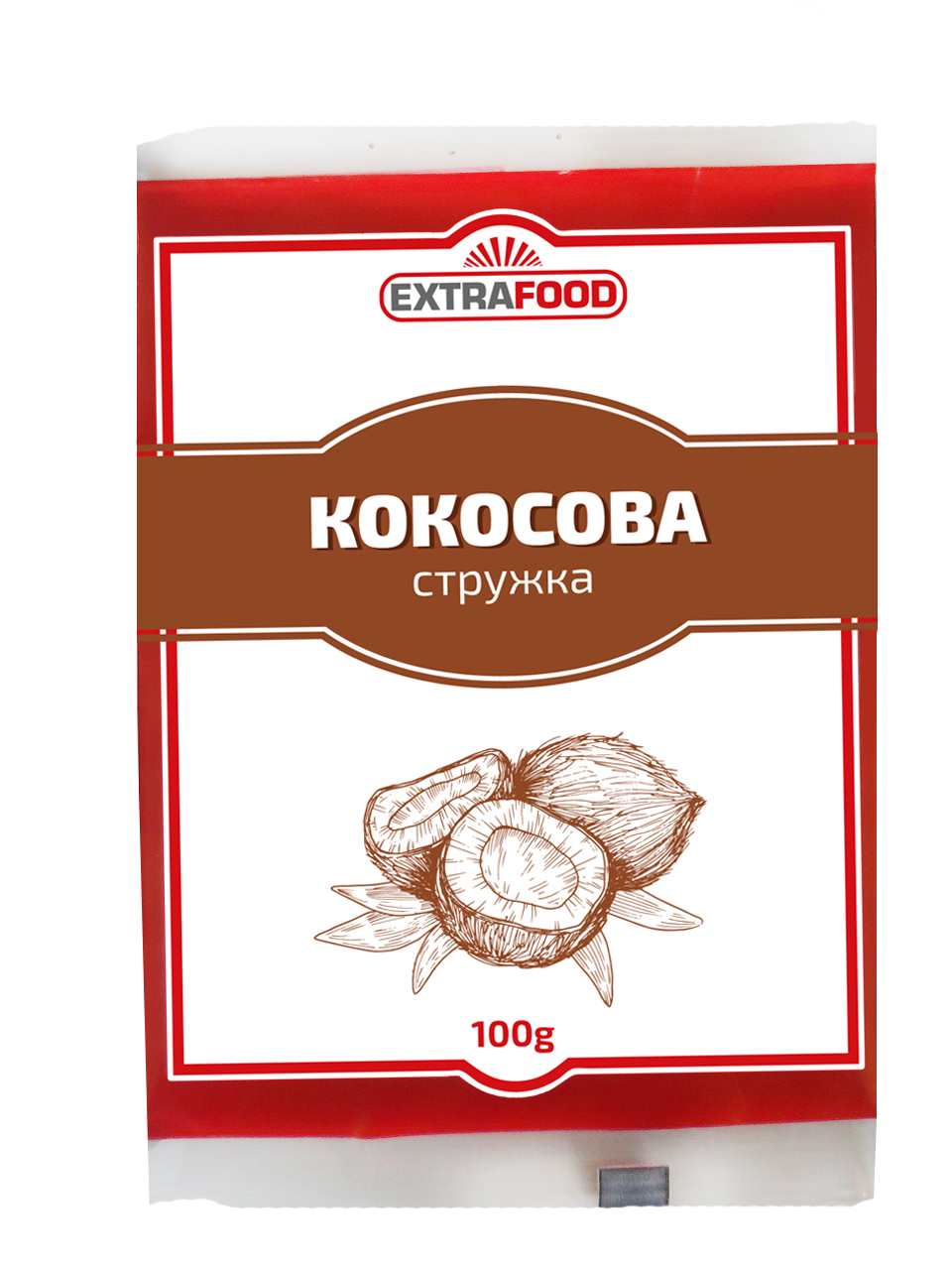 Стружка кокосова EXTRA FOOD  100 г