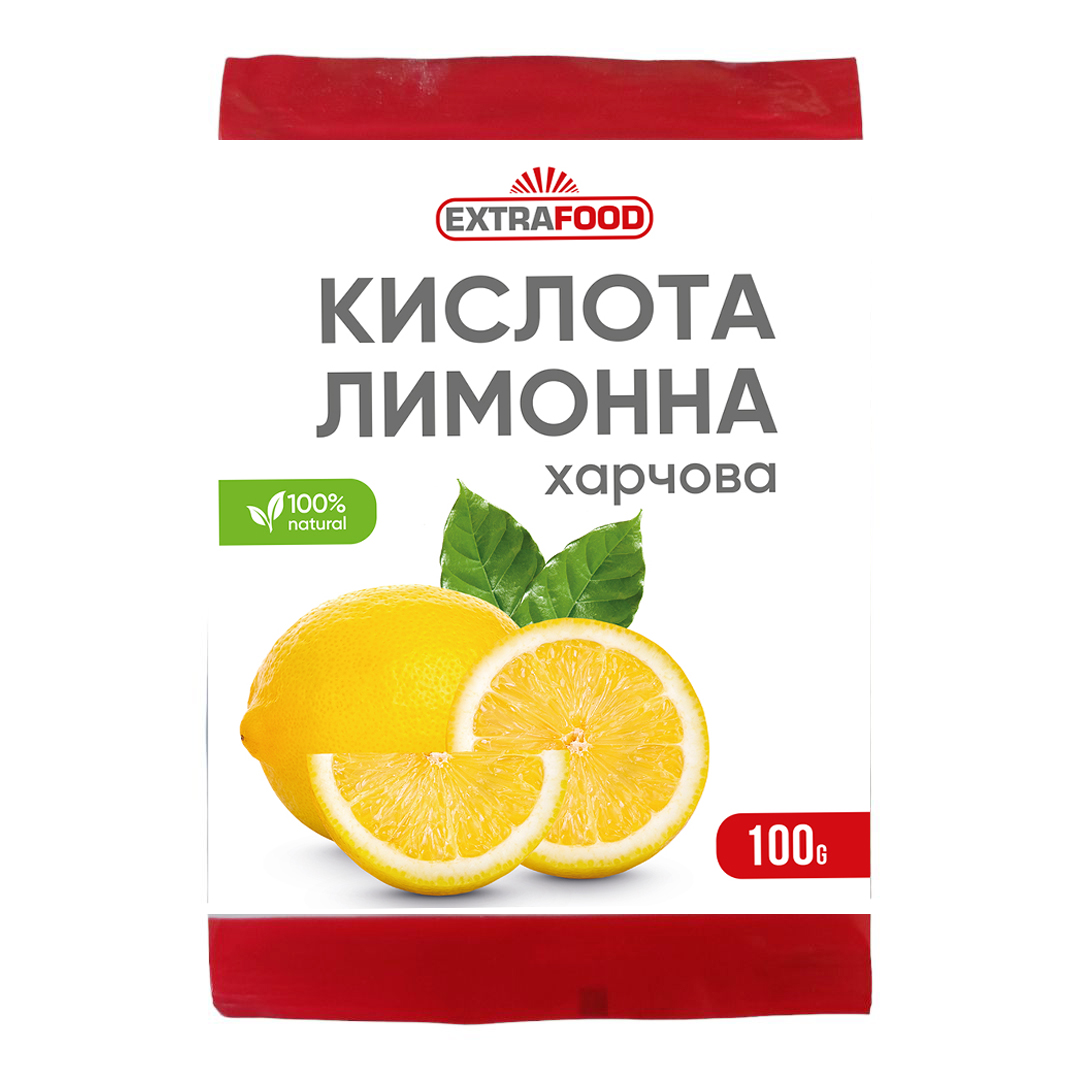 Лимонна кислота EXTRA FOOD 100 г