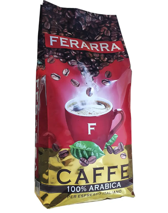 Кофе зерновой арабика 100% ТМ FERARRA 1кг
