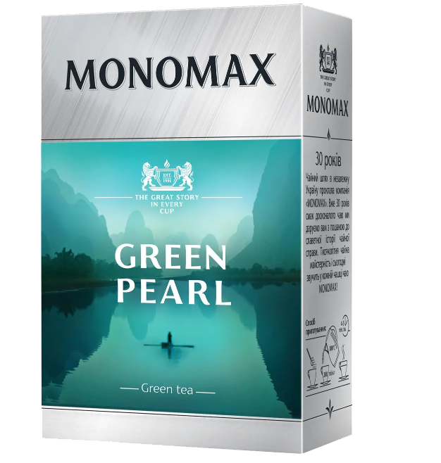 Чай зеленый Мономах Зеленая жемчужина 100 г