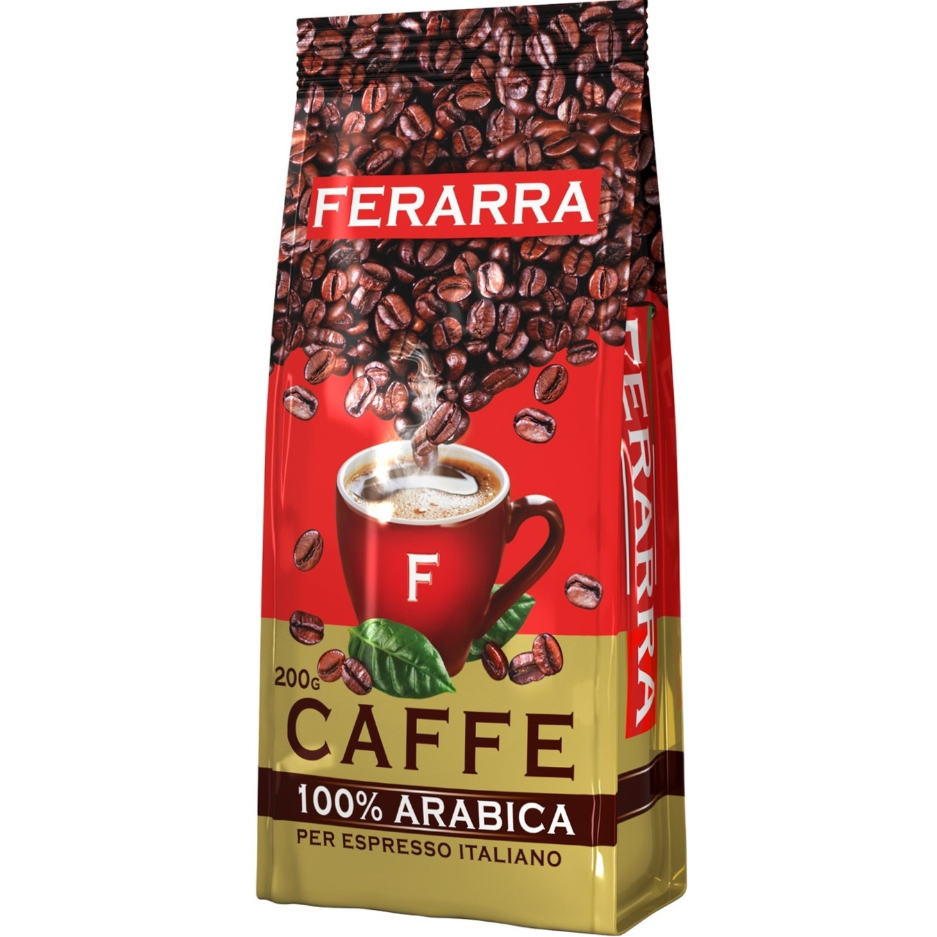 Кава зернова Арабіка 100% ТМ FERARRA 200 г