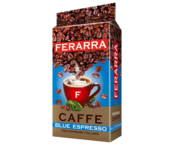 Кофе молотый ТМ FERARRA BLUE ЕSPRESSO 250 г