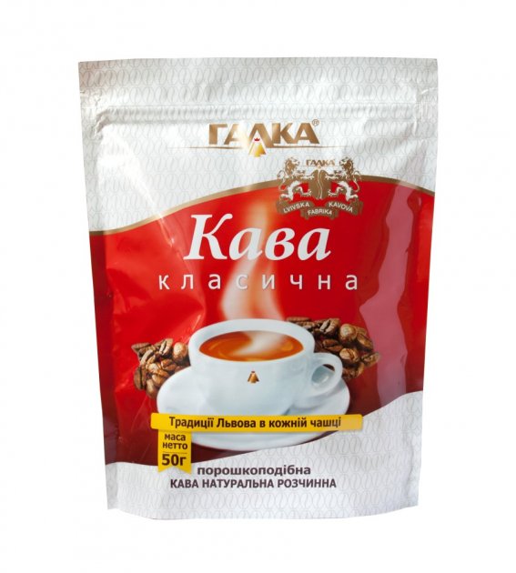 Кофе растворимый Галка д/п 50 г