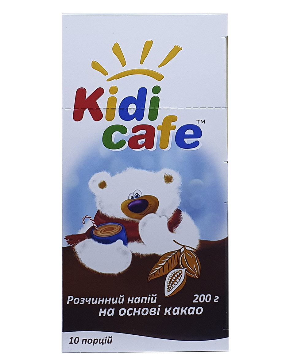 Напиток растворимый Какао Kidi Cafe ваниль 10 стиков *20 г