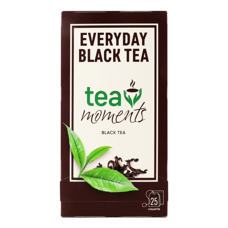Чай черный Everyday Black Tea Tea Moments 25 пакетов