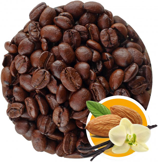 Кава зернова Ванільний мигдаль 0,5 кг