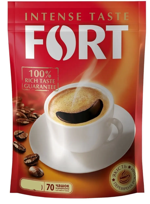 Кава розчинна Еліт Форт гранули пакет 120 г