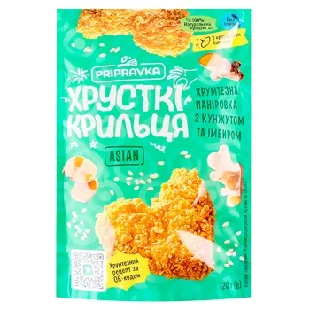 Панировочные сухари кунжут и имбирь 