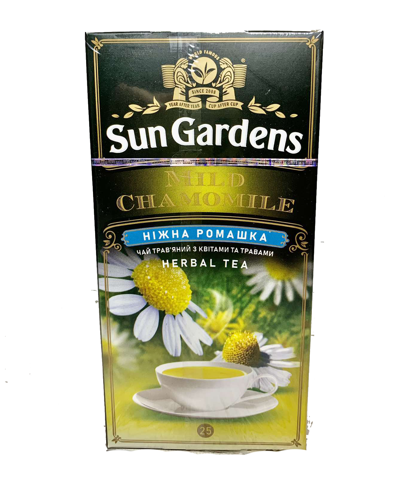 Чай Sun Gardens травяной Mild Chamomile 25 пакетиков