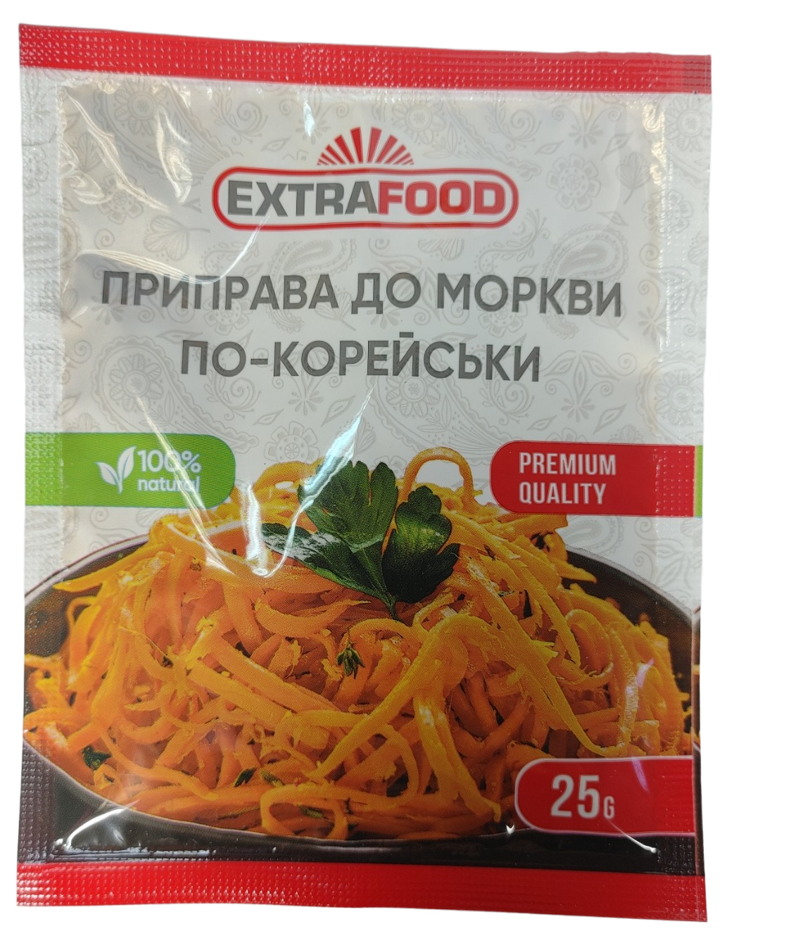 Приправа к моркови по корейски EXTRA FOOD 25г /150/ящ (шт)